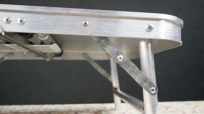 Стол алюминиевый складной в чехле ПНД малый